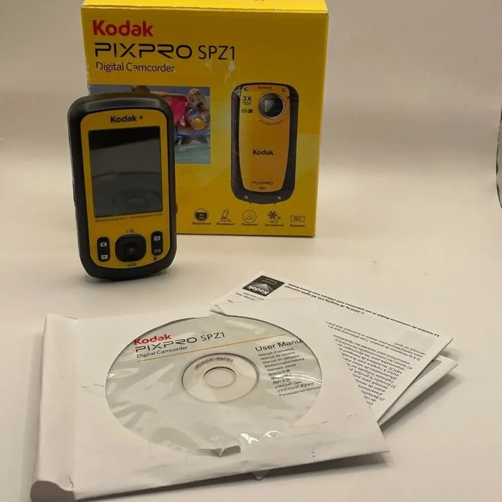 Kodak - PIXPRO SPZ1 -‎ Digital Camcorder - Yellow